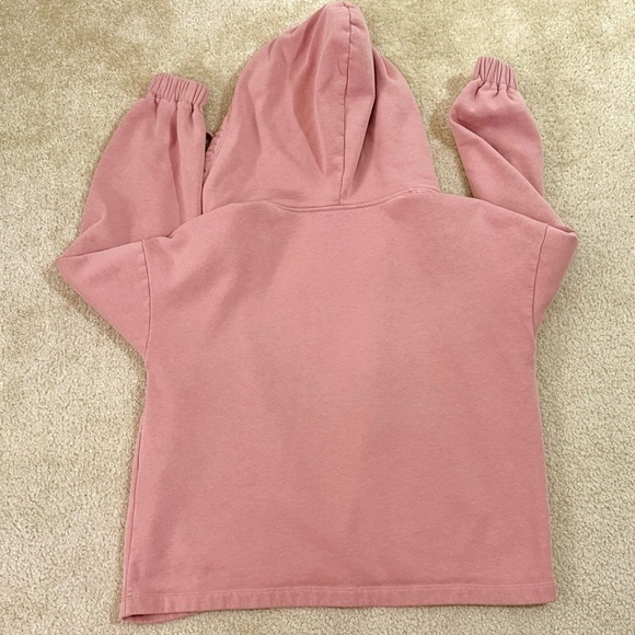 Banana Republic Pink Hooded Full Zip Jacket - Picture 6 of 6